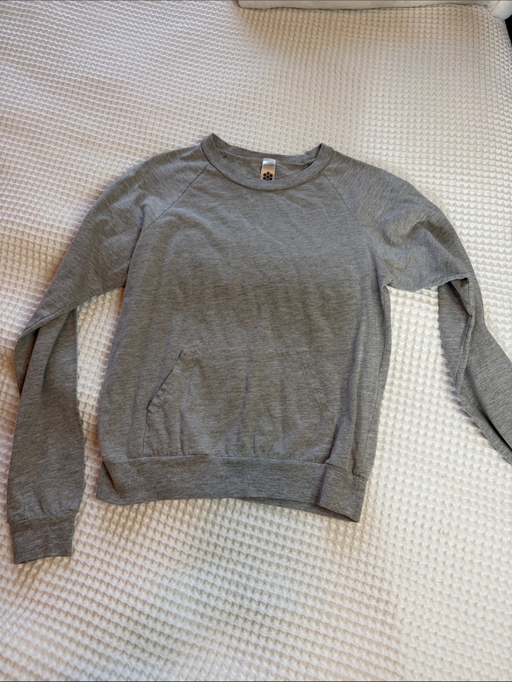 American Apparel Gray ClassicGirl Crewneck Tee